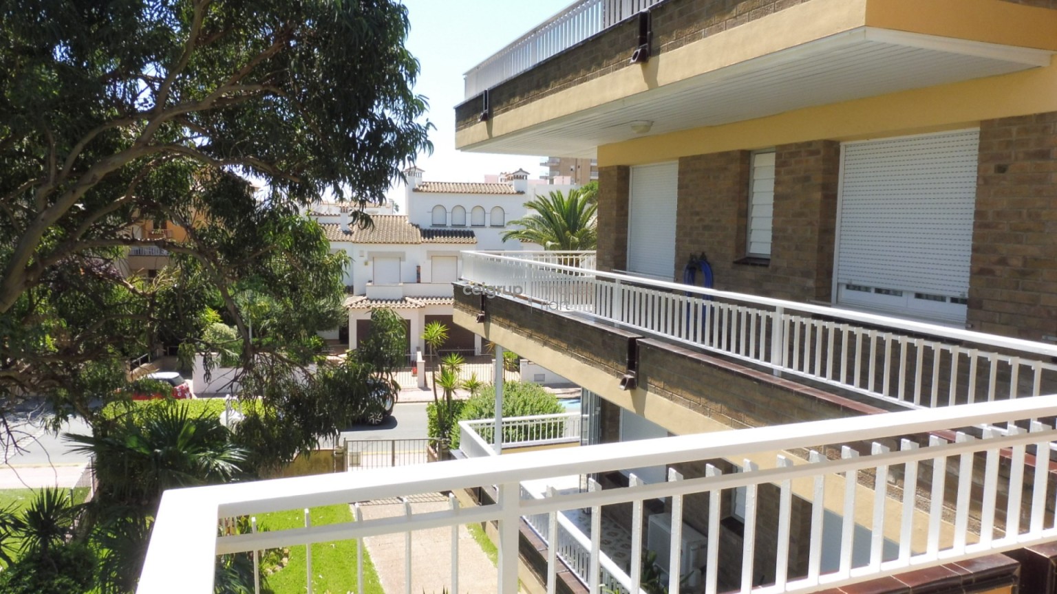 With a super terrace