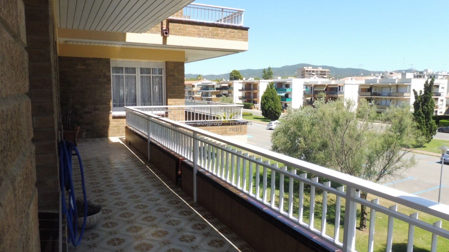 With a super terrace